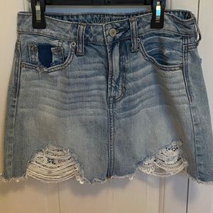 AE jean skirt